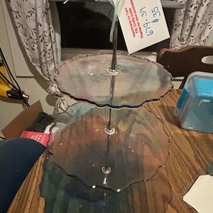 Handmade epoxy stand and cutting board